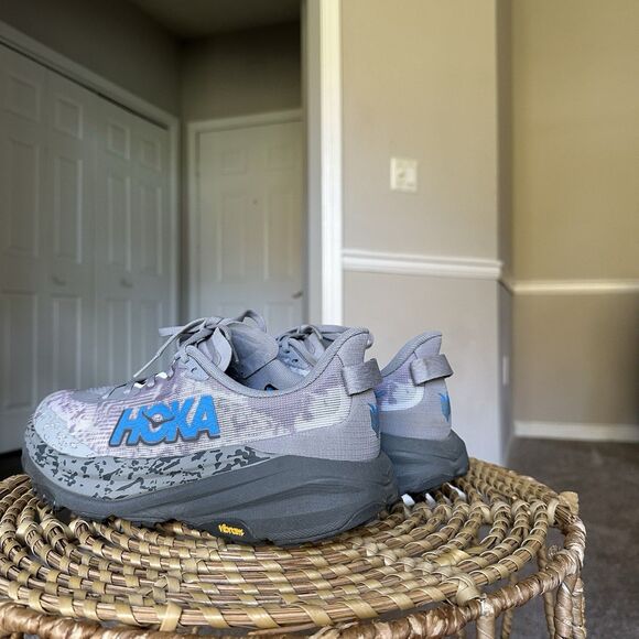 Hoka One One Speedgoat 6 Mens 11 Trail Running Shoe Sneaker Gray Hiking Trainer - Picture 2 of 12